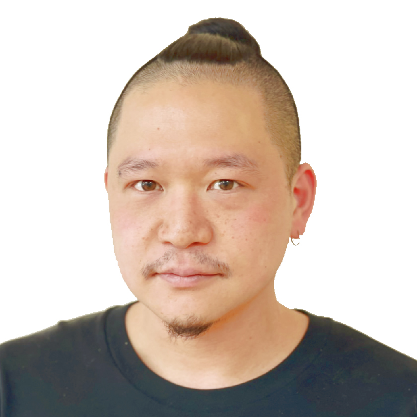 和屏風工芸士　片岡孝斗　